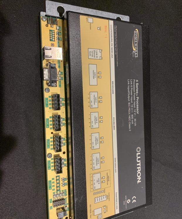 Lutron Homeworks Illuminations Processor H4P5-120 Used