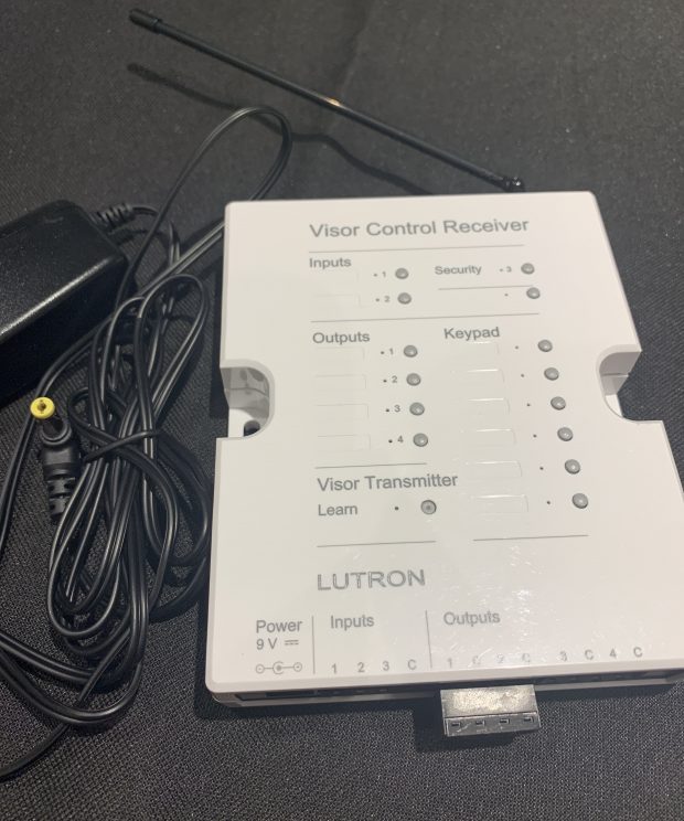 Lutron HomeWorks QS Car Visor Receiver