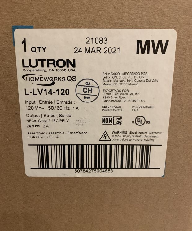 lutron homeworks qsx processor price