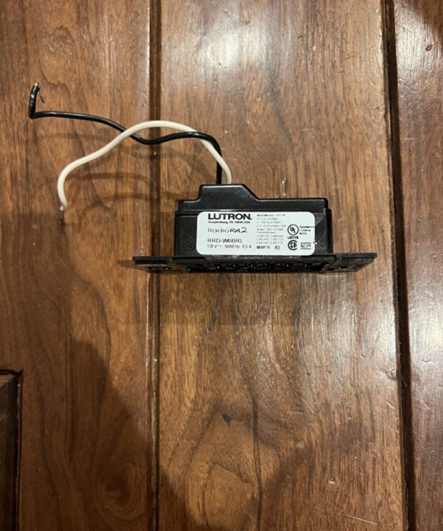 Lutron RadioRA2 RRD-W6BRL Keypad