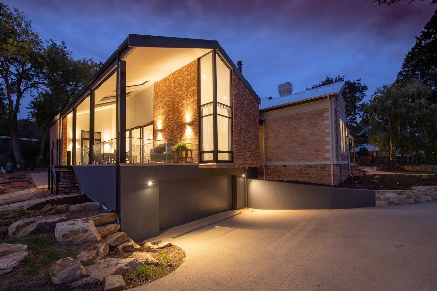 a house with a garage and a driveway
